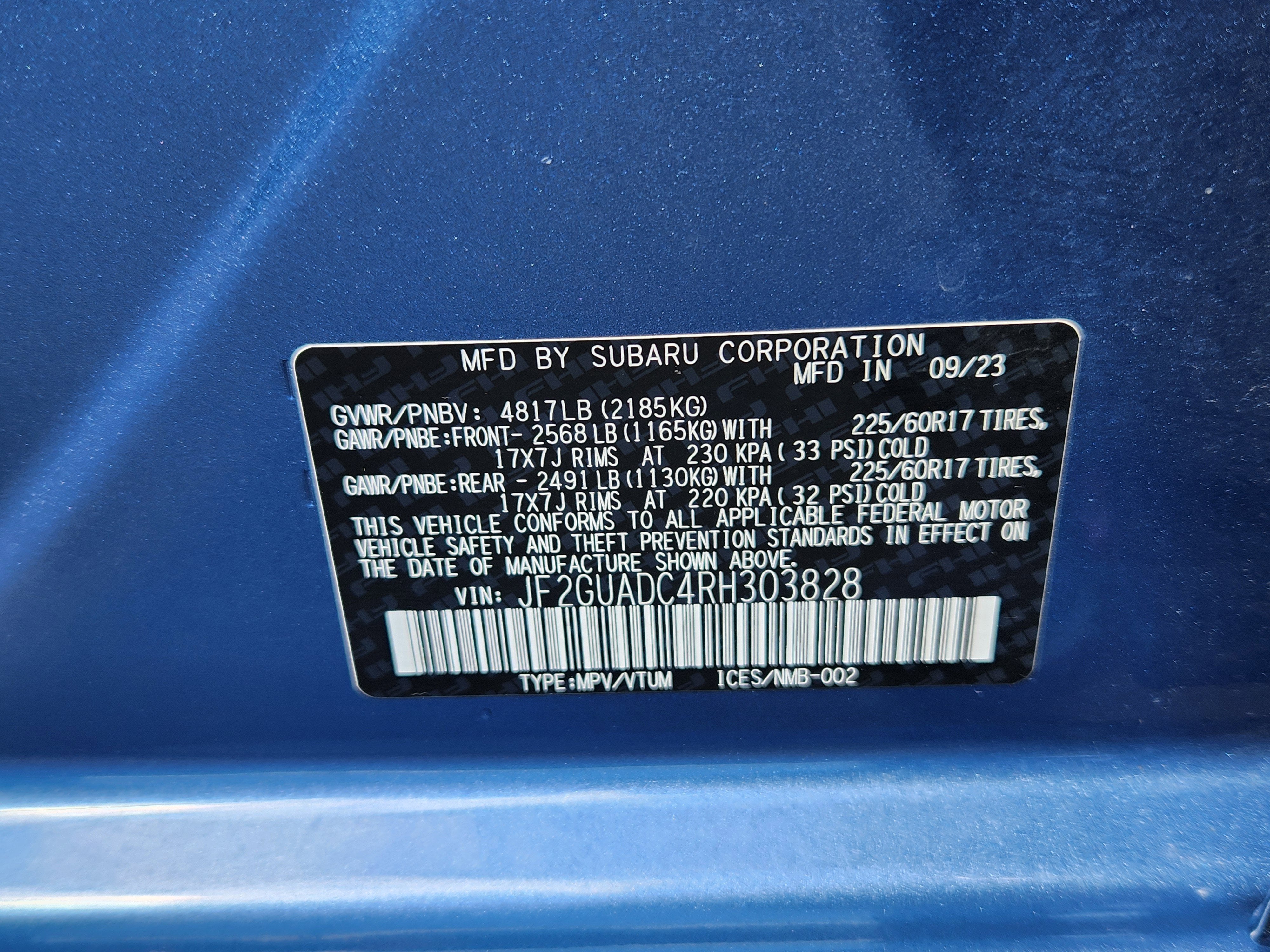 2024 Subaru Crosstrek Premium