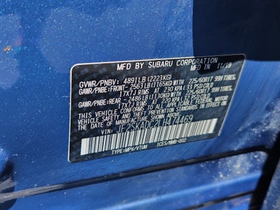 2020 Subaru Forester Base