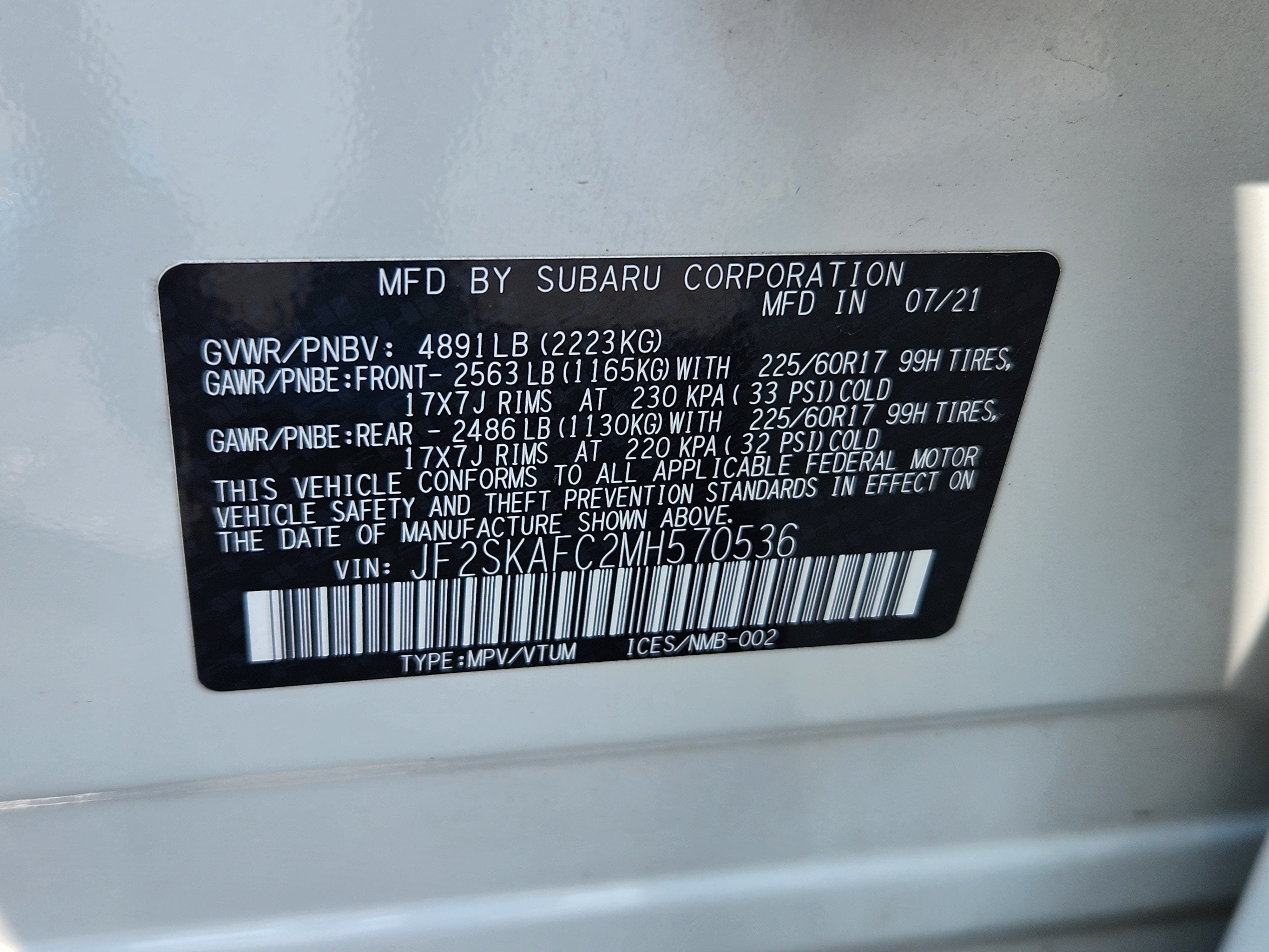 2021 Subaru Forester Premium