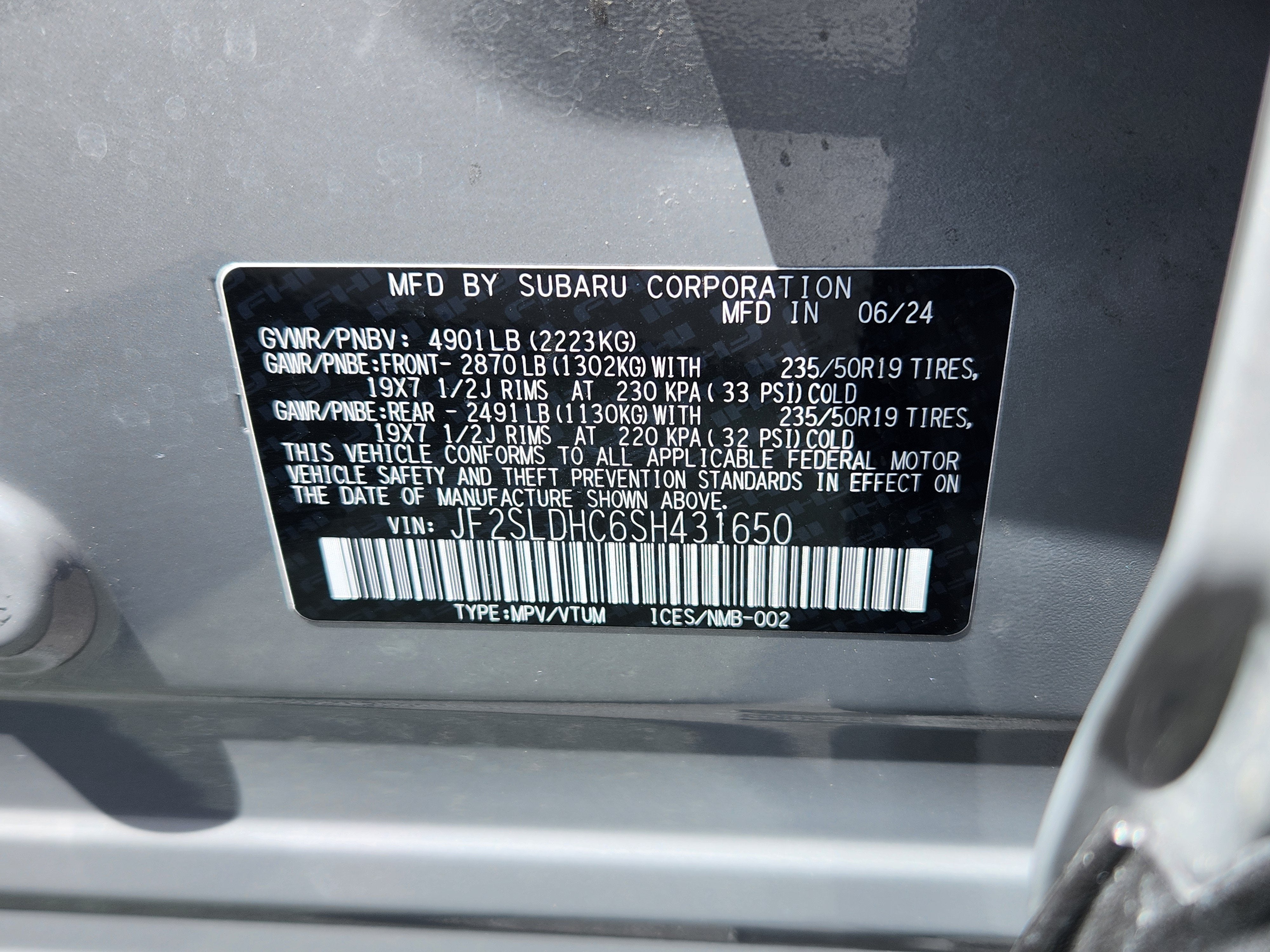 2025 Subaru Forester Sport