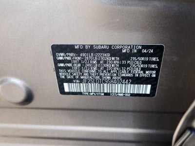 2025 Subaru Forester Touring