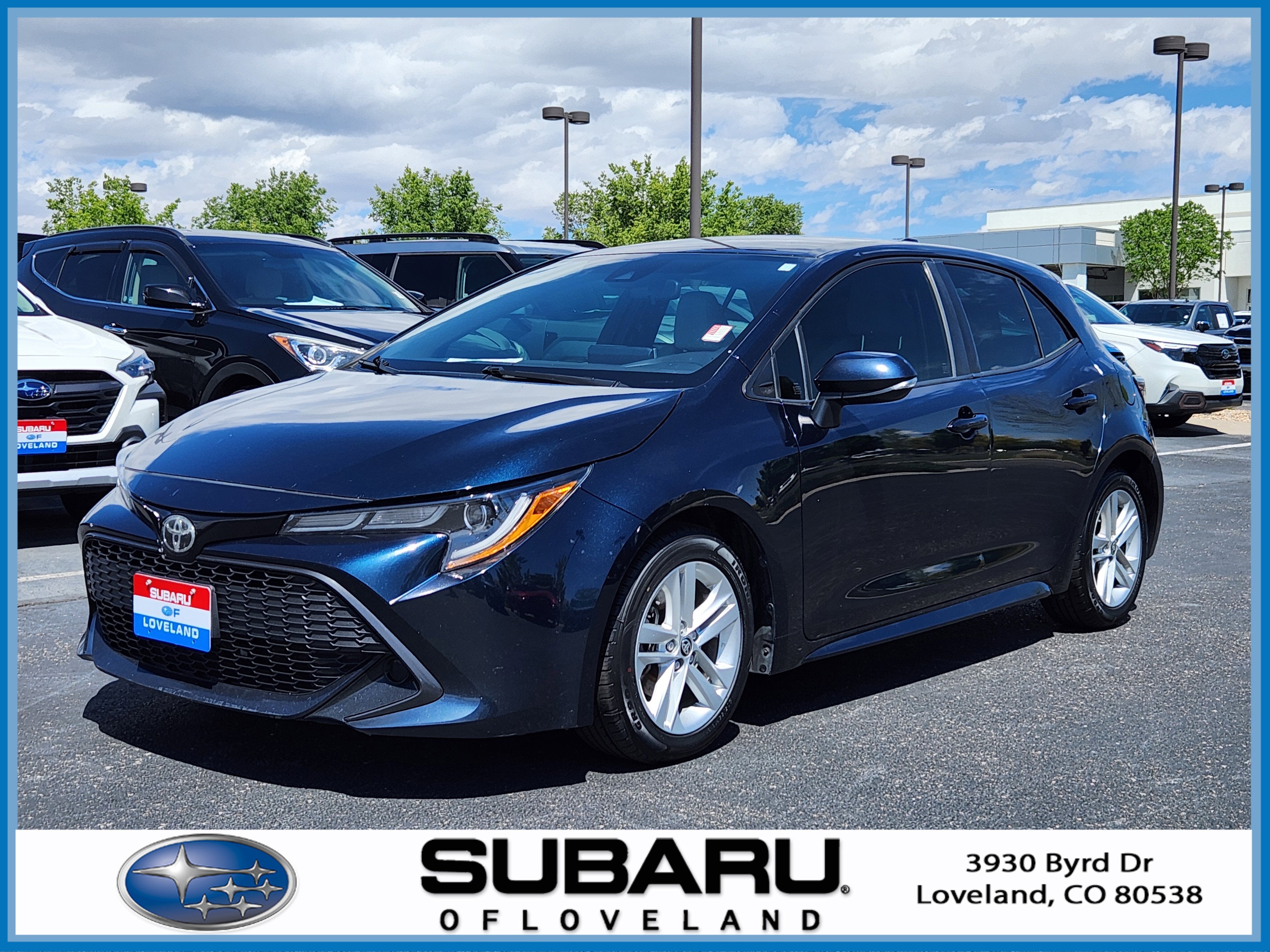 2019 Toyota Corolla Hatchback SE