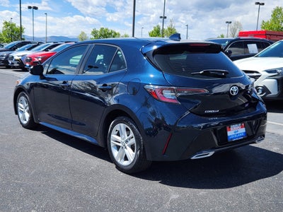 2019 Toyota Corolla Hatchback SE