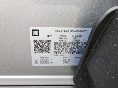 2026 Chevrolet Trax LT