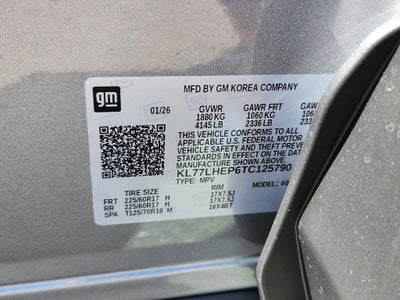 2026 Chevrolet Trax LT