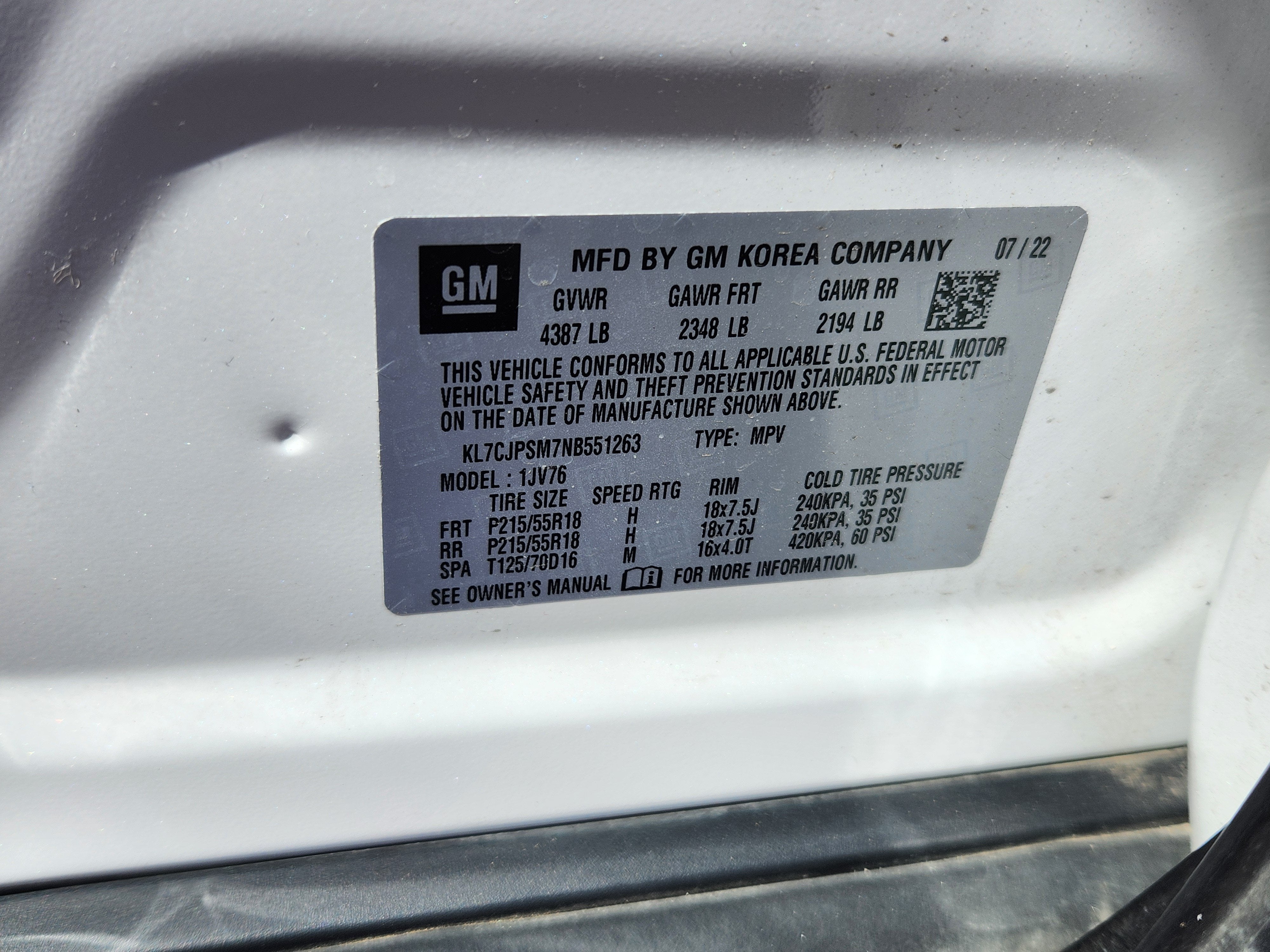 2022 Chevrolet Trax LT