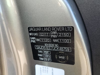 2018 Jaguar F-TYPE R