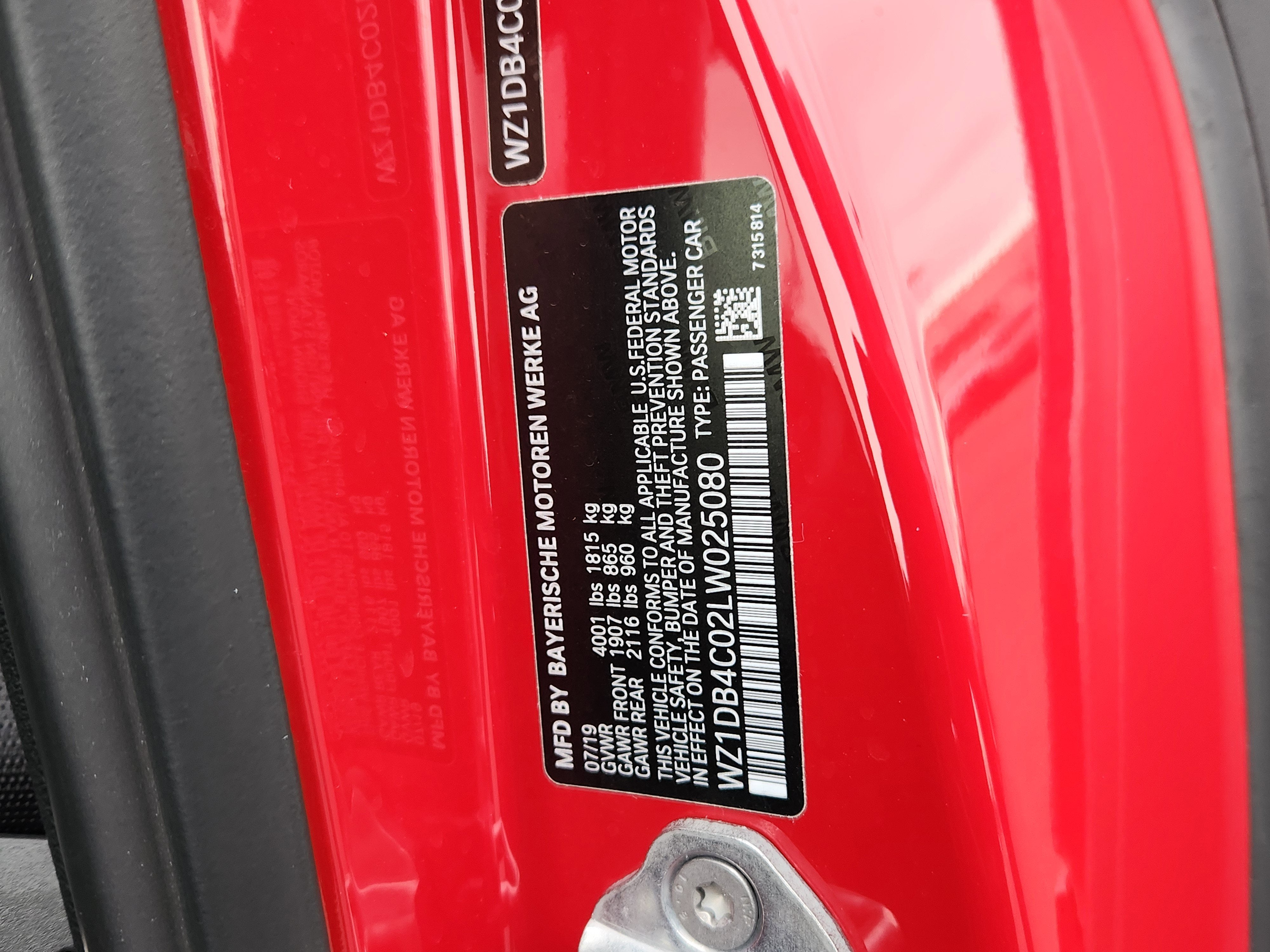 2020 Toyota GR Supra 3.0 Premium